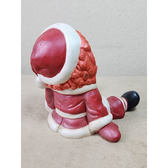 The Bobbs Merrill Co 1974 Raggedy Santa Christmas Figurine 5 1/2" Home Decor Vtg - Picture 10 of 16